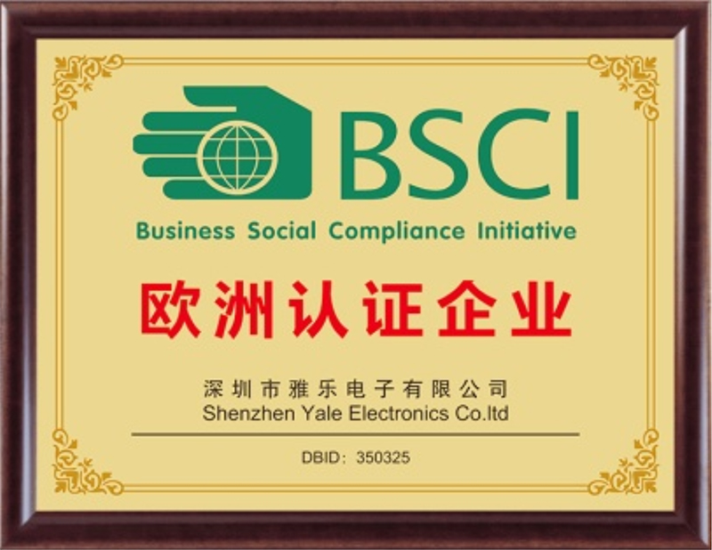 BSCI欧洲认证企业